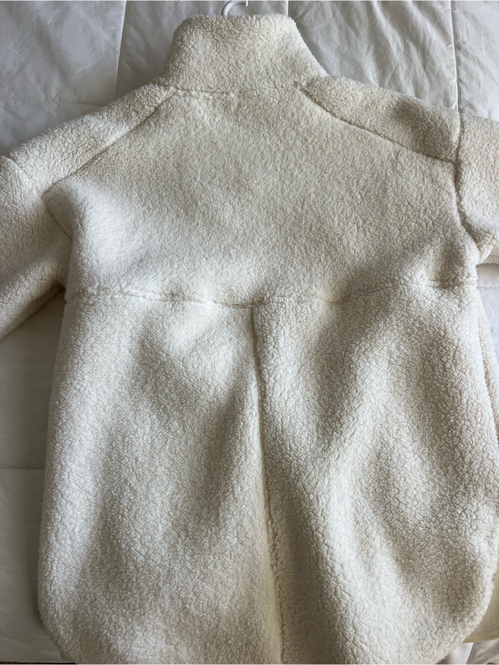 Yogalicious White Dove Sherpa Arctic Avenue Jacket - Picture 2 of 7